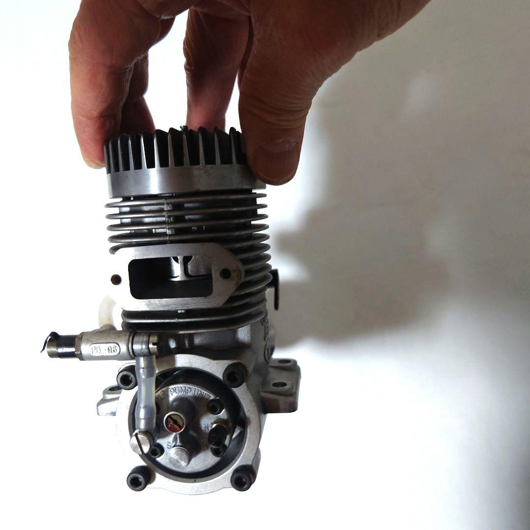 OSエンジン OS MAX140RX ポンプ付 美品 取扱説明書 ラジコン飛行機