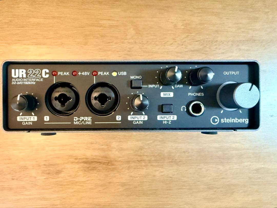 steinberg UR22C オーディオインターフェイス