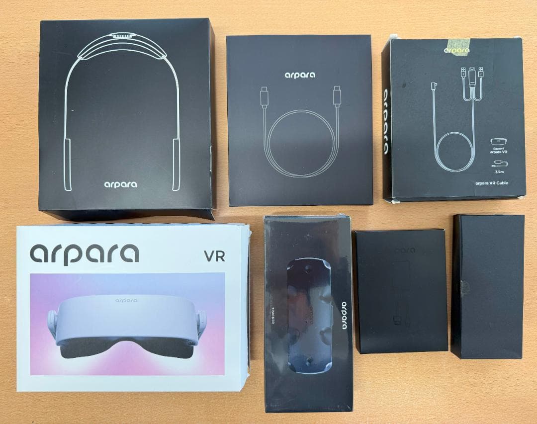 arpara 超軽量5K VR ヘッドセットMicro-OLED採用 付属品多数