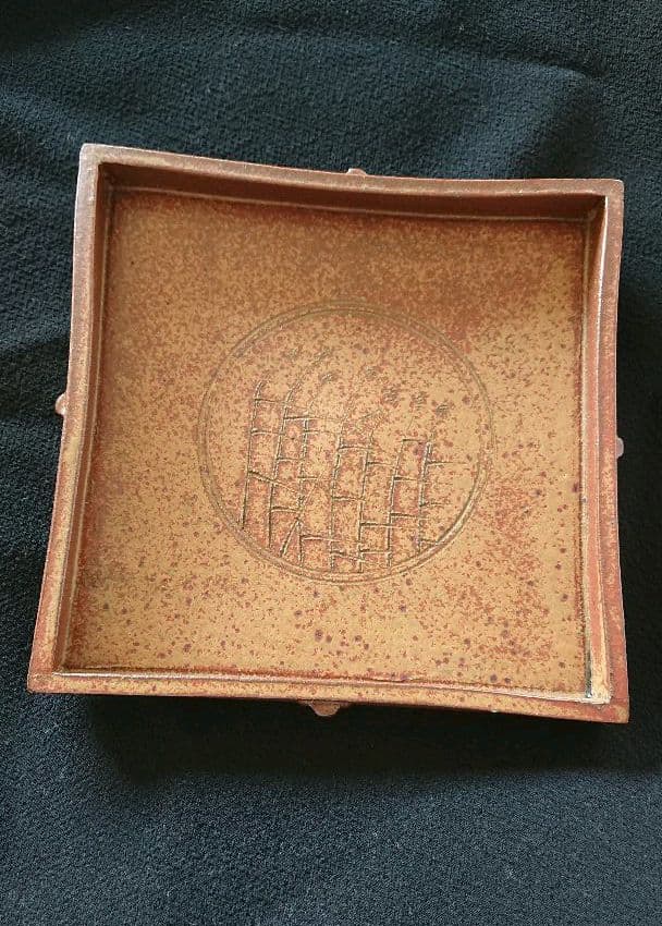 大皿 (茶道、菓子器)上野焼