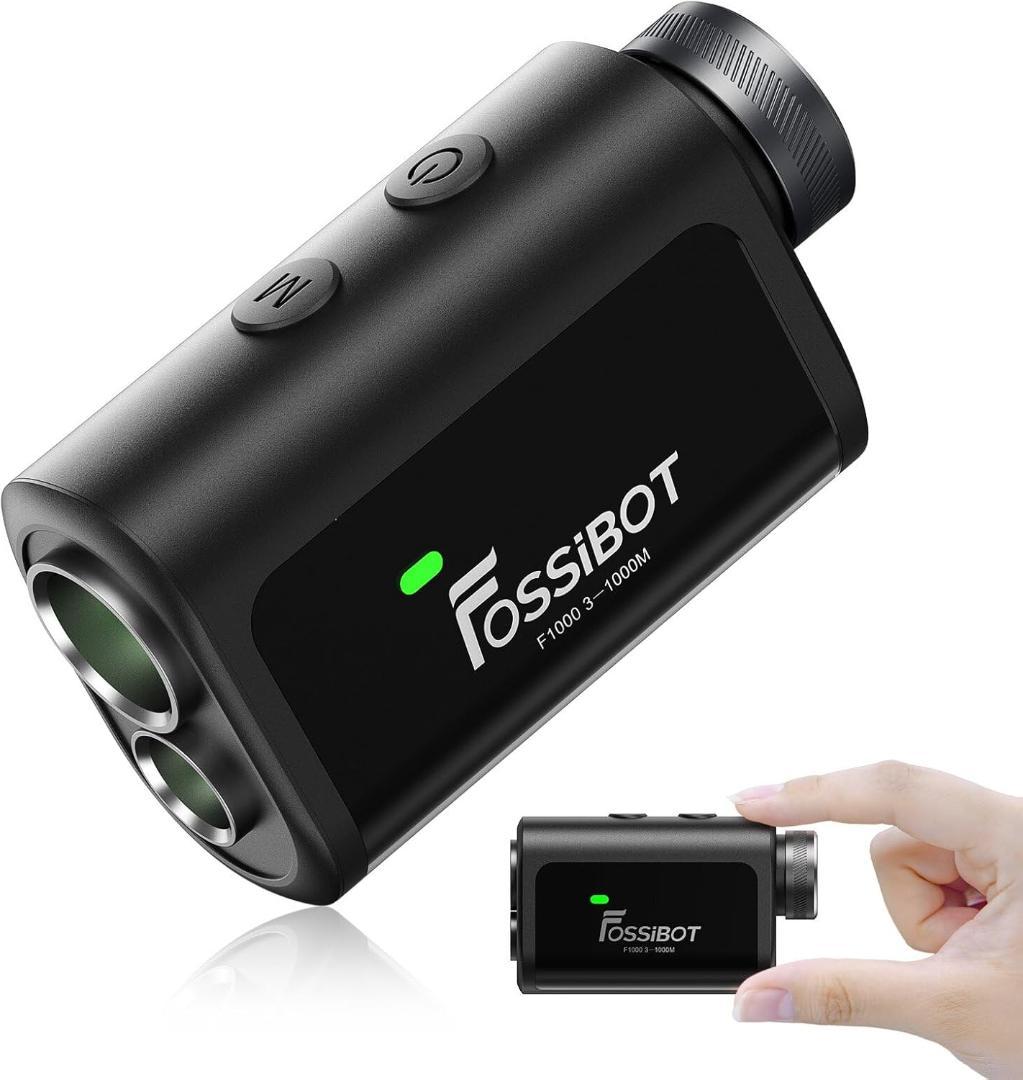 【小さい！速い！見やすい！】FOSSiBOT F1000 ゴルフレーザー距離計