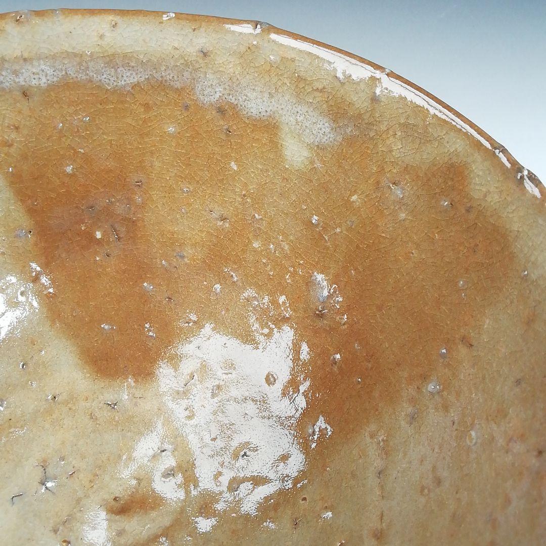 Ｔ４６２　茶碗　『萩焼』『原田隆峰』『仕覆付』　木箱　抹茶碗　茶道具