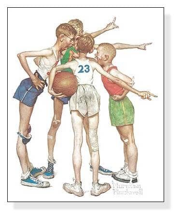 額装品/Oh、 Yeah/ノーマン ロックウェル/アート/ポスター/インテリア