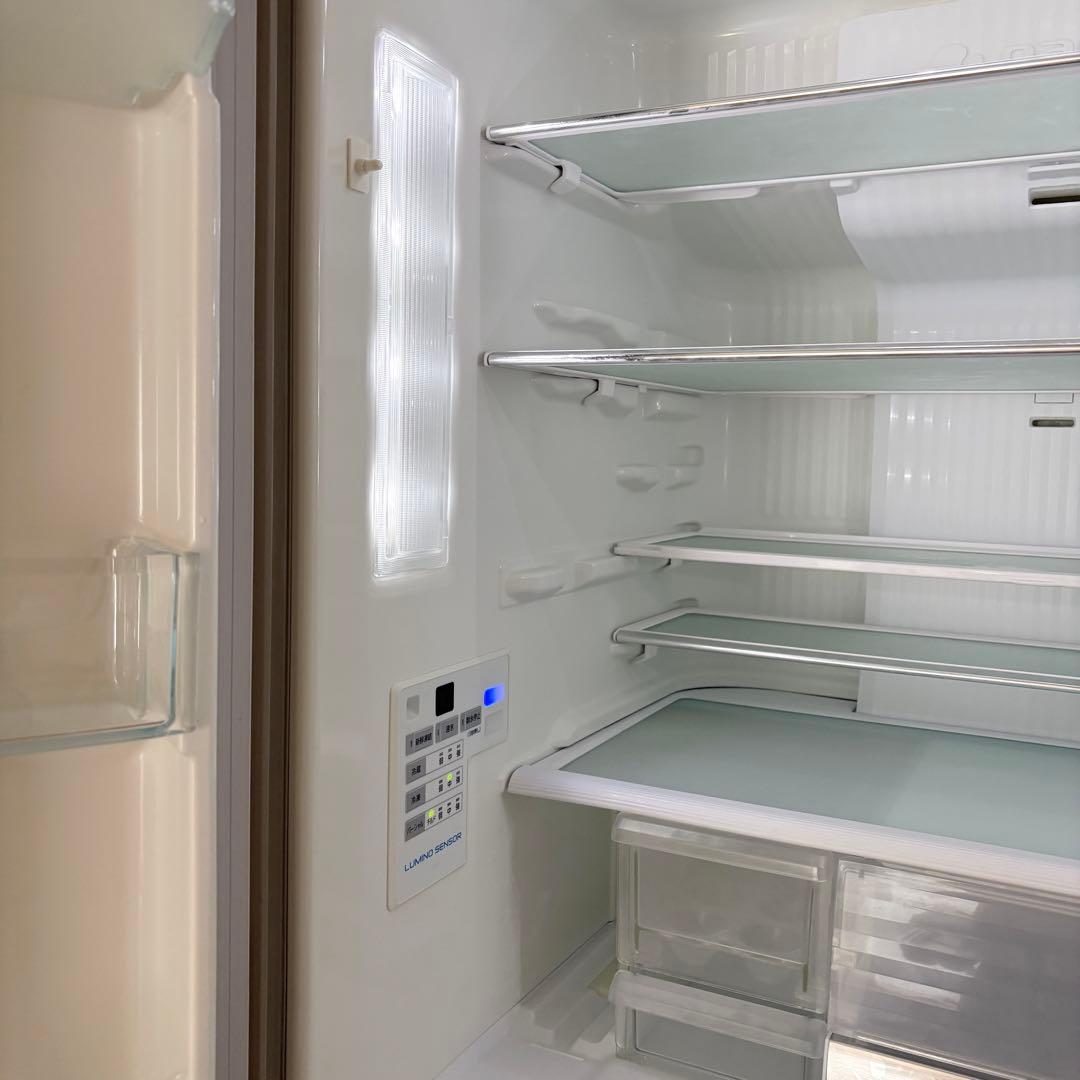 【中古美品】パナソニック 冷蔵庫 474L 幅68 2015年 観音開き