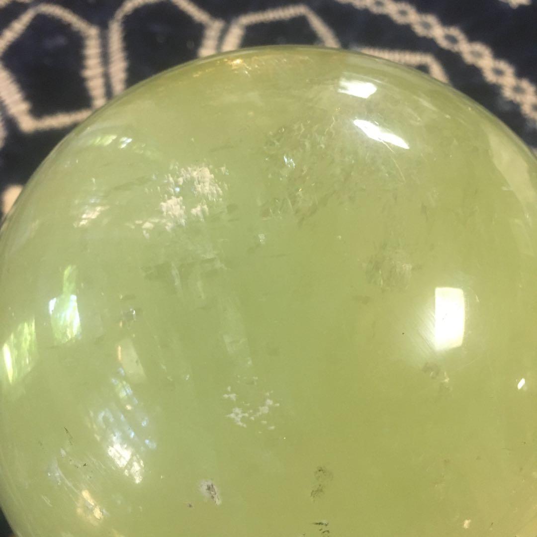 方解石　カルサイト　丸玉　3.8kg