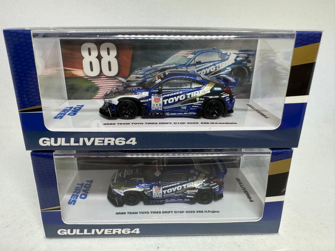 ミニカー TAS2026 1/64 GULLIVER64 GR86 inno D1GP