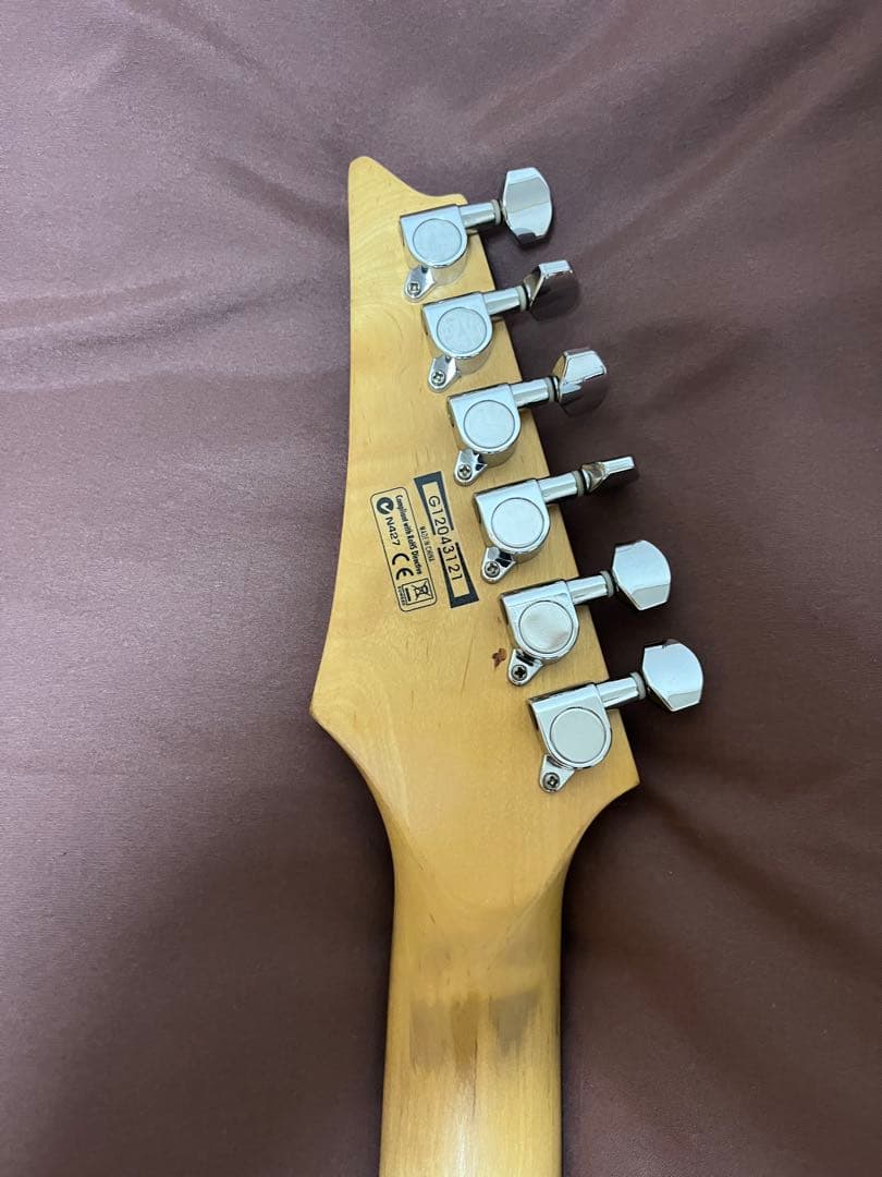 【調整済】IBanez RG エレキギター　黒ラメ