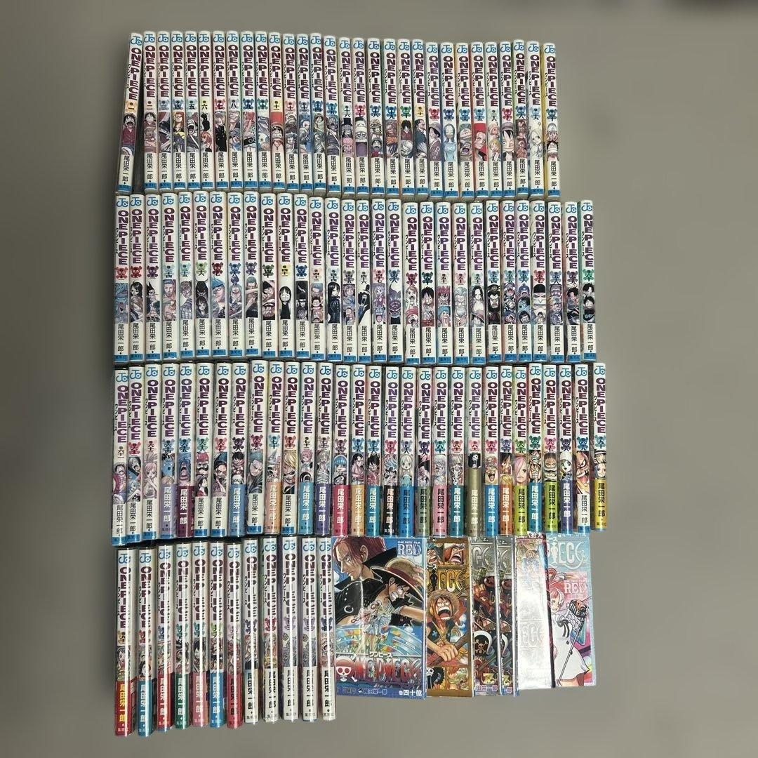 ワンピース セット 1巻〜98巻　102巻〜104巻＋特典小冊子（6冊）＋2冊