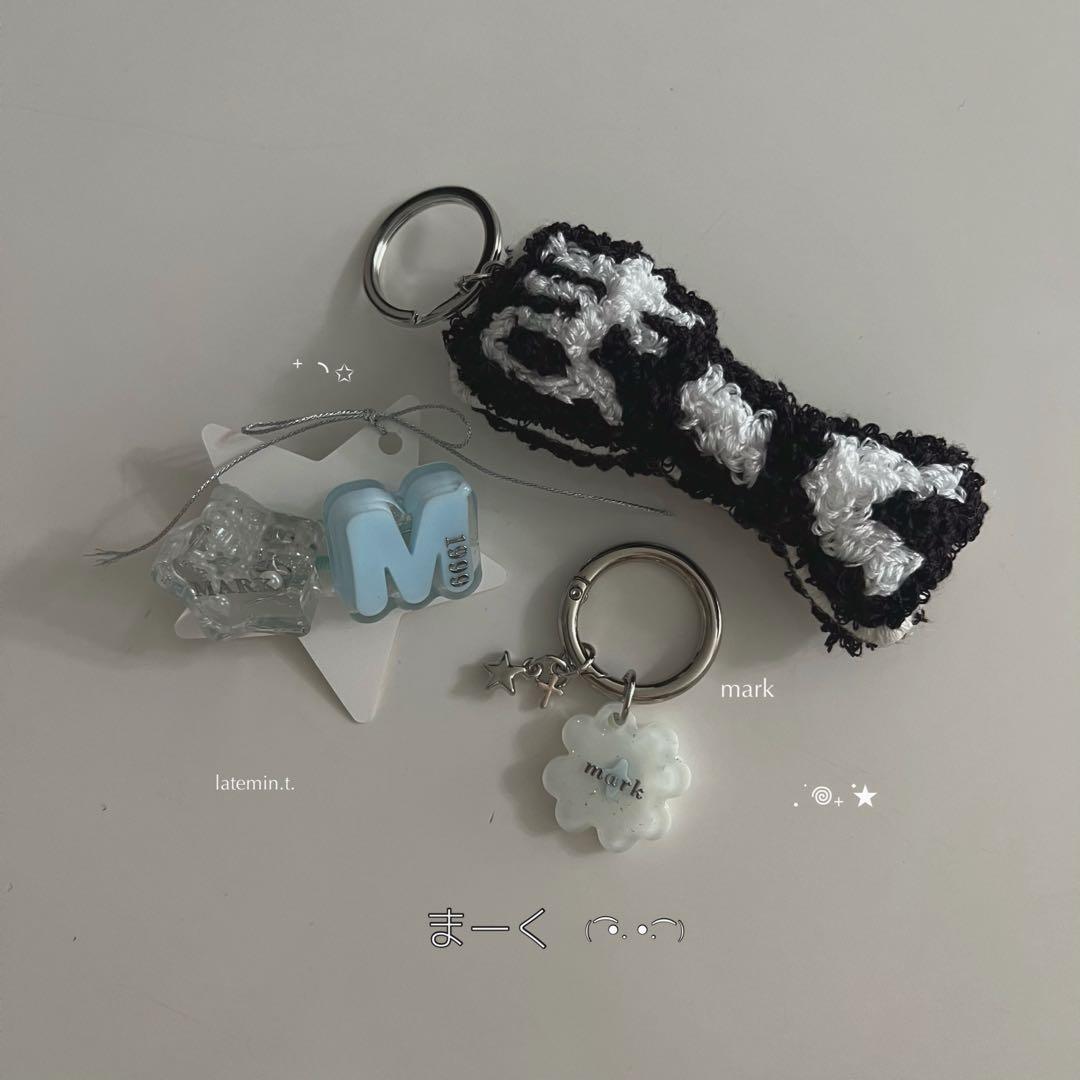 ハンドメイド　レジン　キーホルダー　名前入れ　nct dream チソン