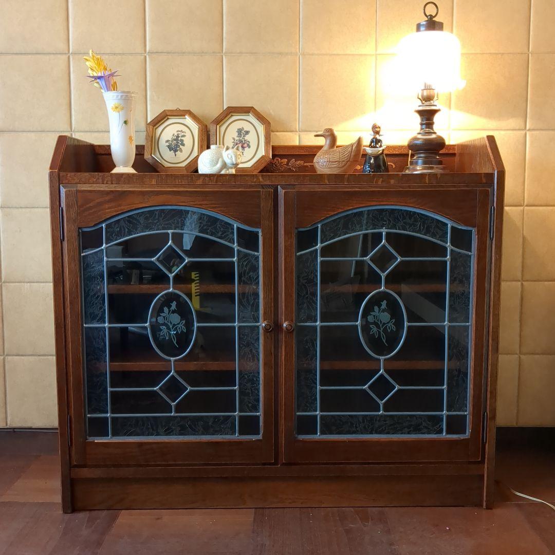 【最終値下げ】三越ブルージュ オーク キャビネットサイドボード カップボード