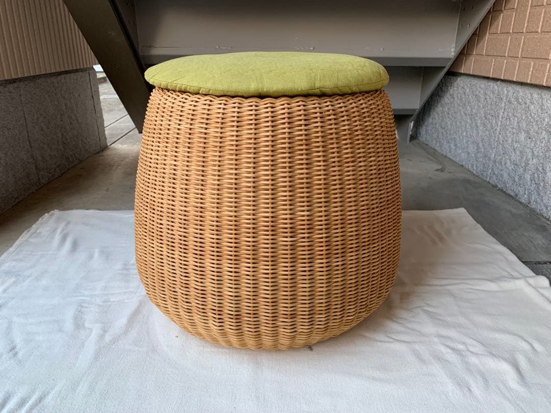 希少 山川ラタン 剣持勇デザイン ヴィンテージ スツール ジャパニーズモダン F