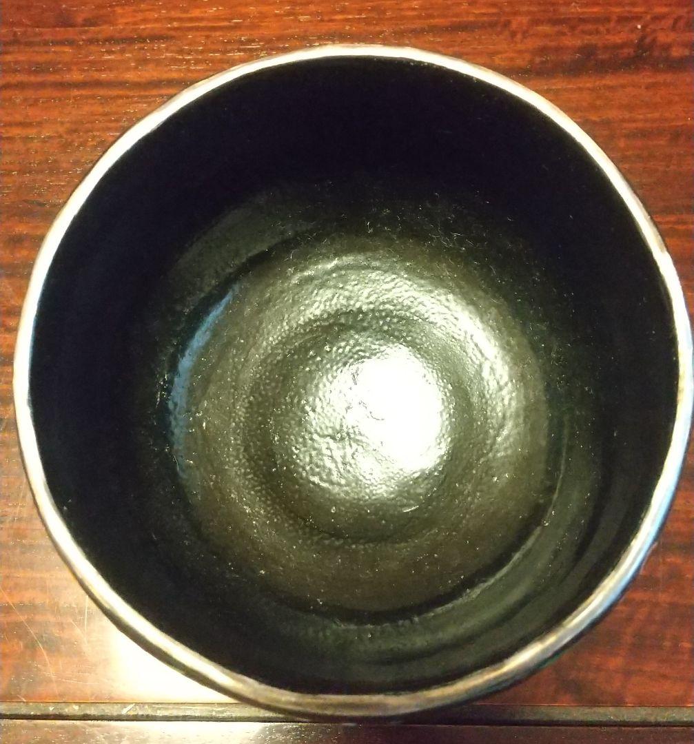 色絵かきつばた茶盌★八世乾山如仙造