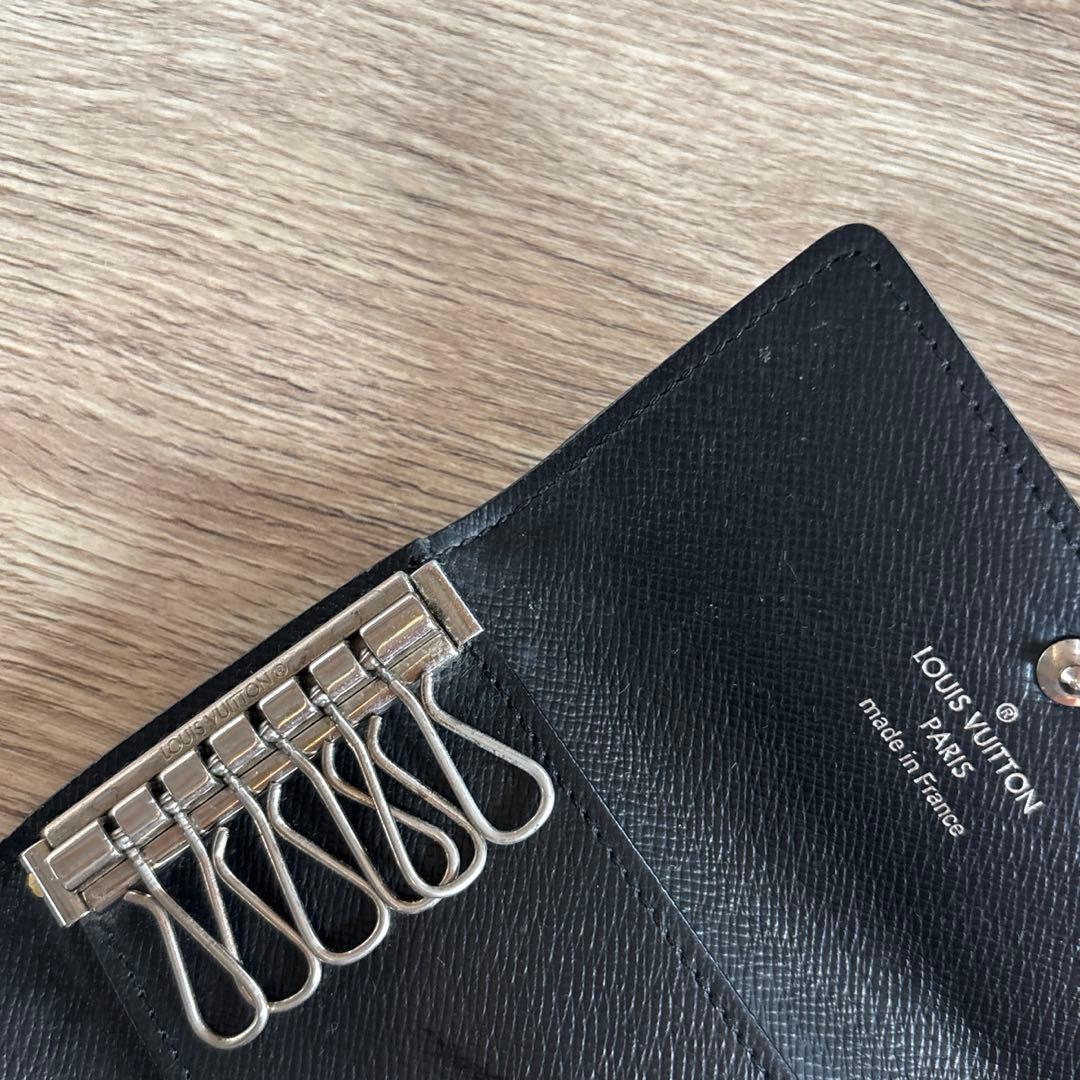 ルイヴィトン ダミエ グラフィット グレーキーケース6連