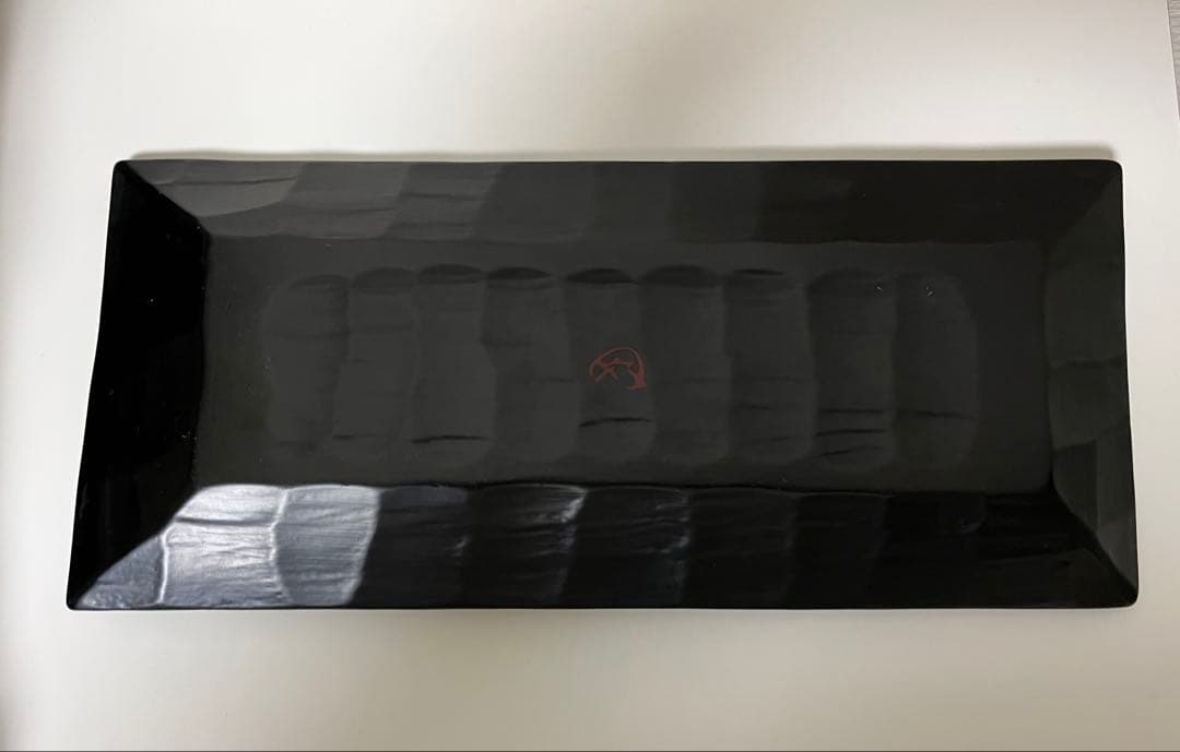 太田修嗣　長皿　トレイ　お皿　漆　漆器