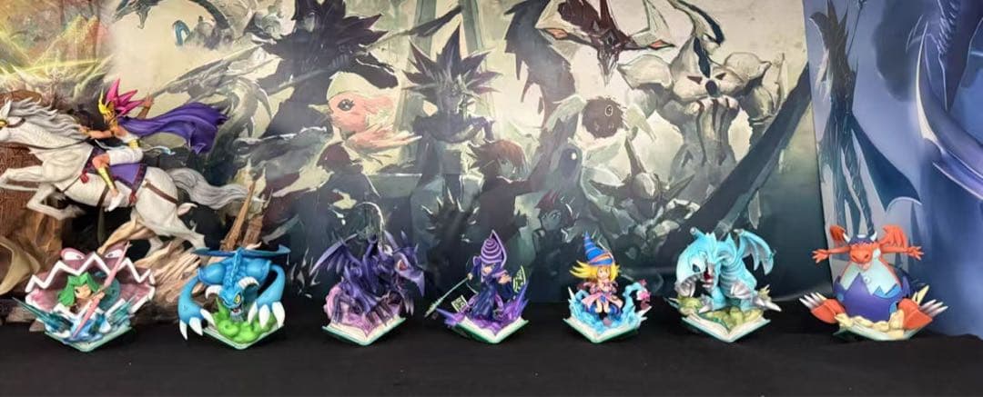 遊戯王 ペガサス・J・クロフォード ガレージキット ガレキ スタチュー①