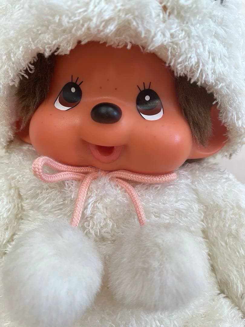 レア！レトロ！monchhichi モンチッチ L うさぎ　ぬいぐるみ