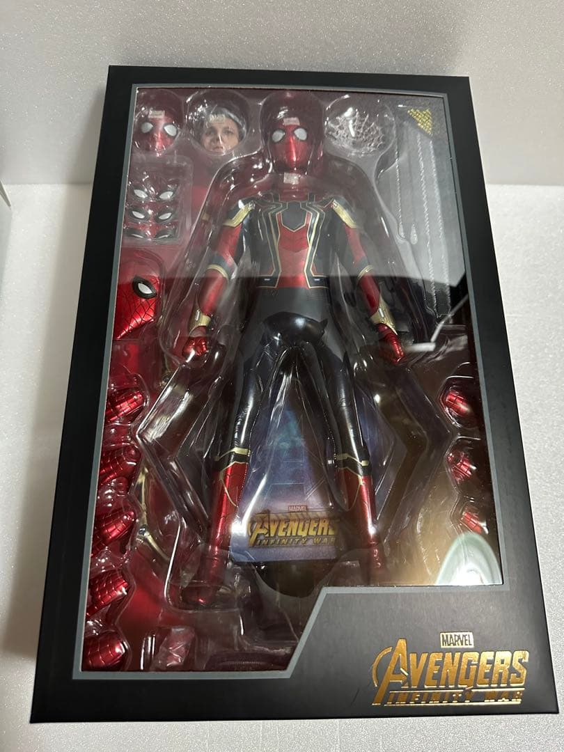 スパイダーマン　アイアンスパイダー　ホットトイズ　フィギュア　アメコミ