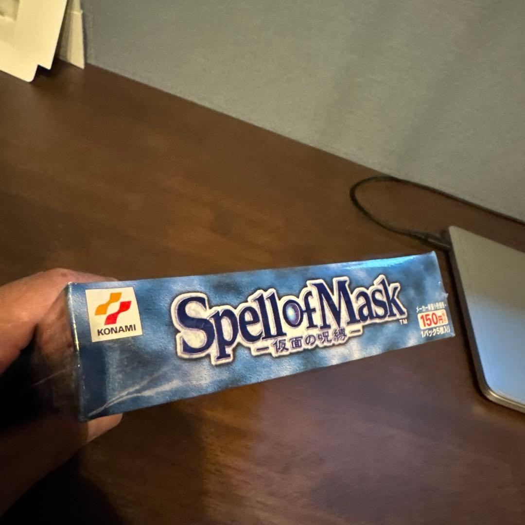 遊戯王　仮面の呪縛　box 未開封　2期　スペルオブマスク sm