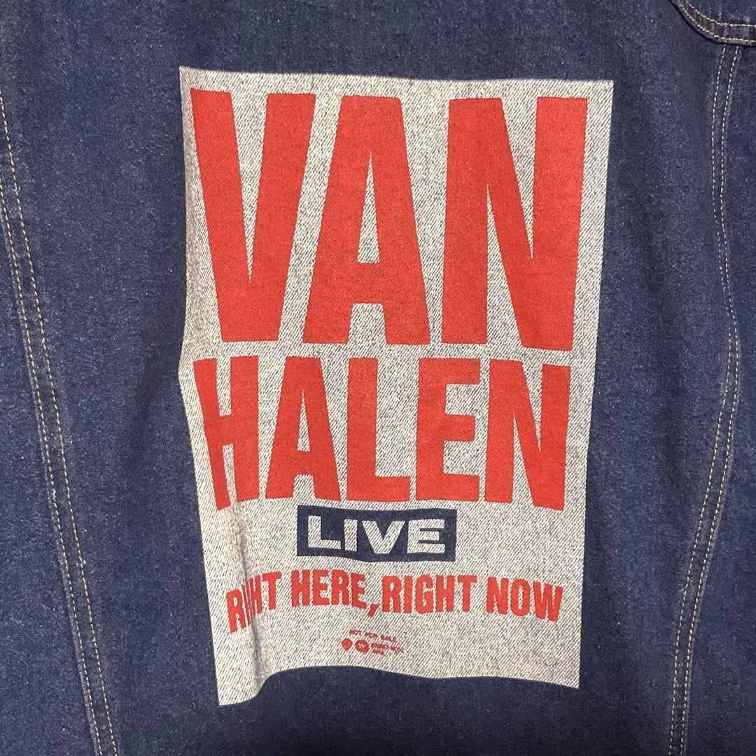 レア 非売品 VAN HALEN デニムジャケット Gジャン
