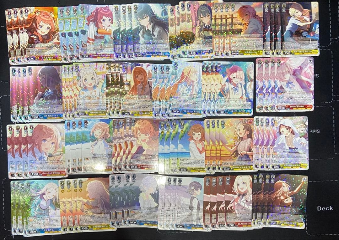 ヴァイスシュヴァルツ　学マス　RR以下4コン a1枚　b3枚　混合