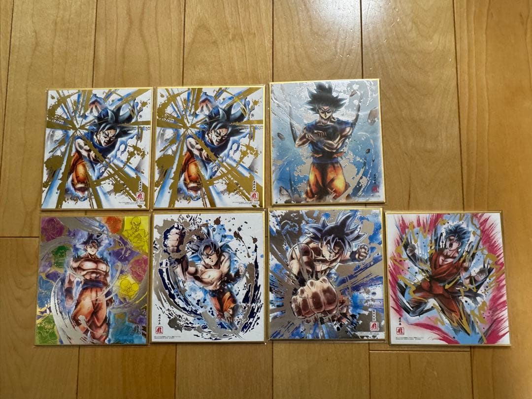 ドラゴンボール 色紙ART アート大量出品　シークレット箔押し含む