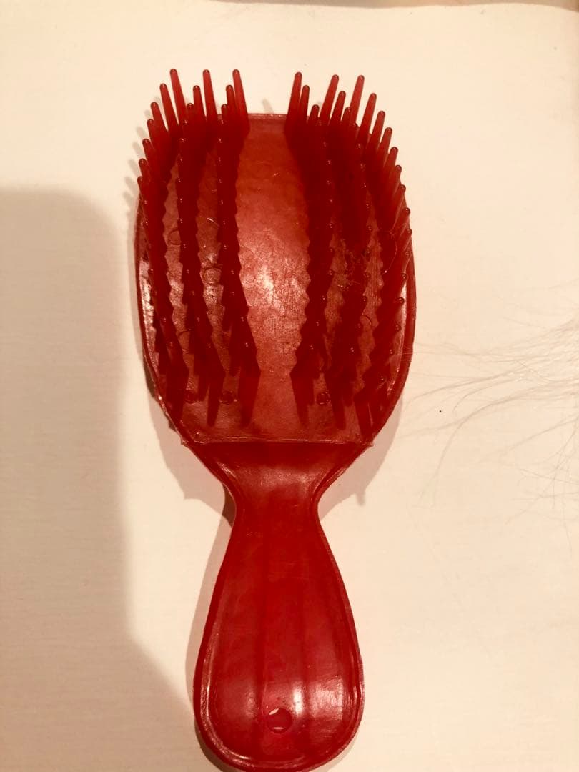 美品）昭和レトロ お手入れワンちゃん クシ付き