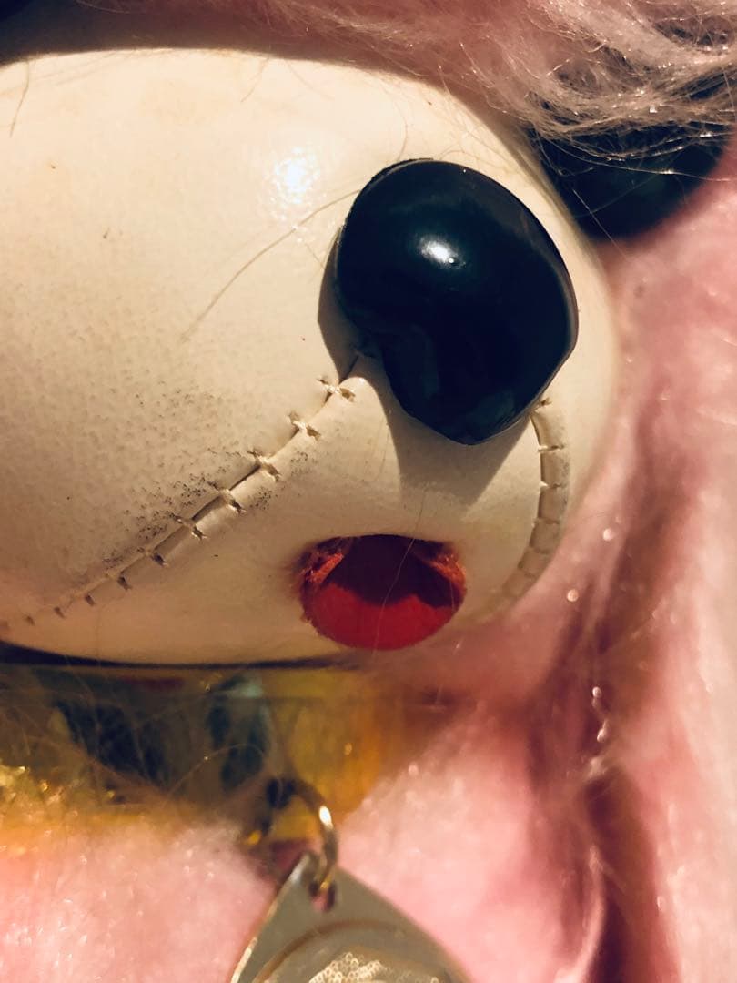 美品）昭和レトロ お手入れワンちゃん クシ付き