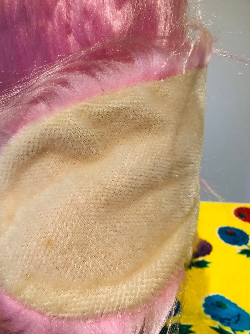 美品）昭和レトロ お手入れワンちゃん クシ付き