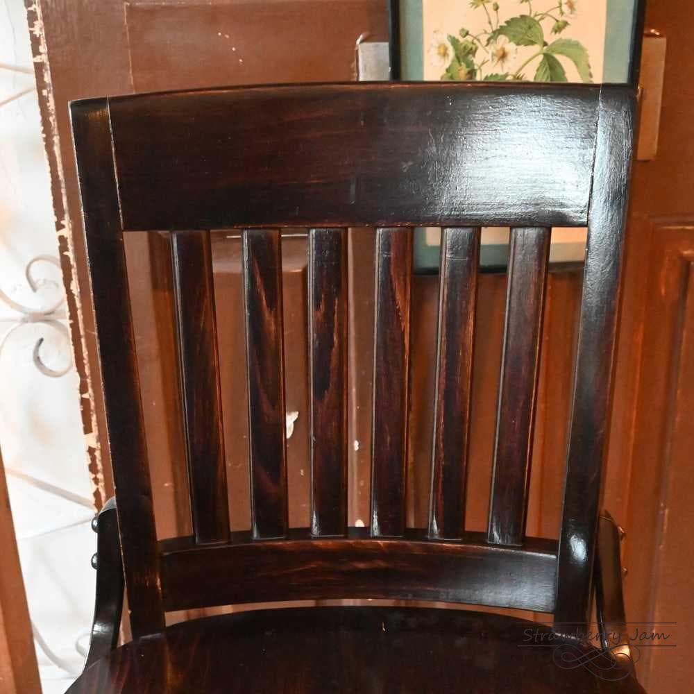 IFU-413-1 英国ヴィンテージ カウンターチェア ハイチェア BARチェア