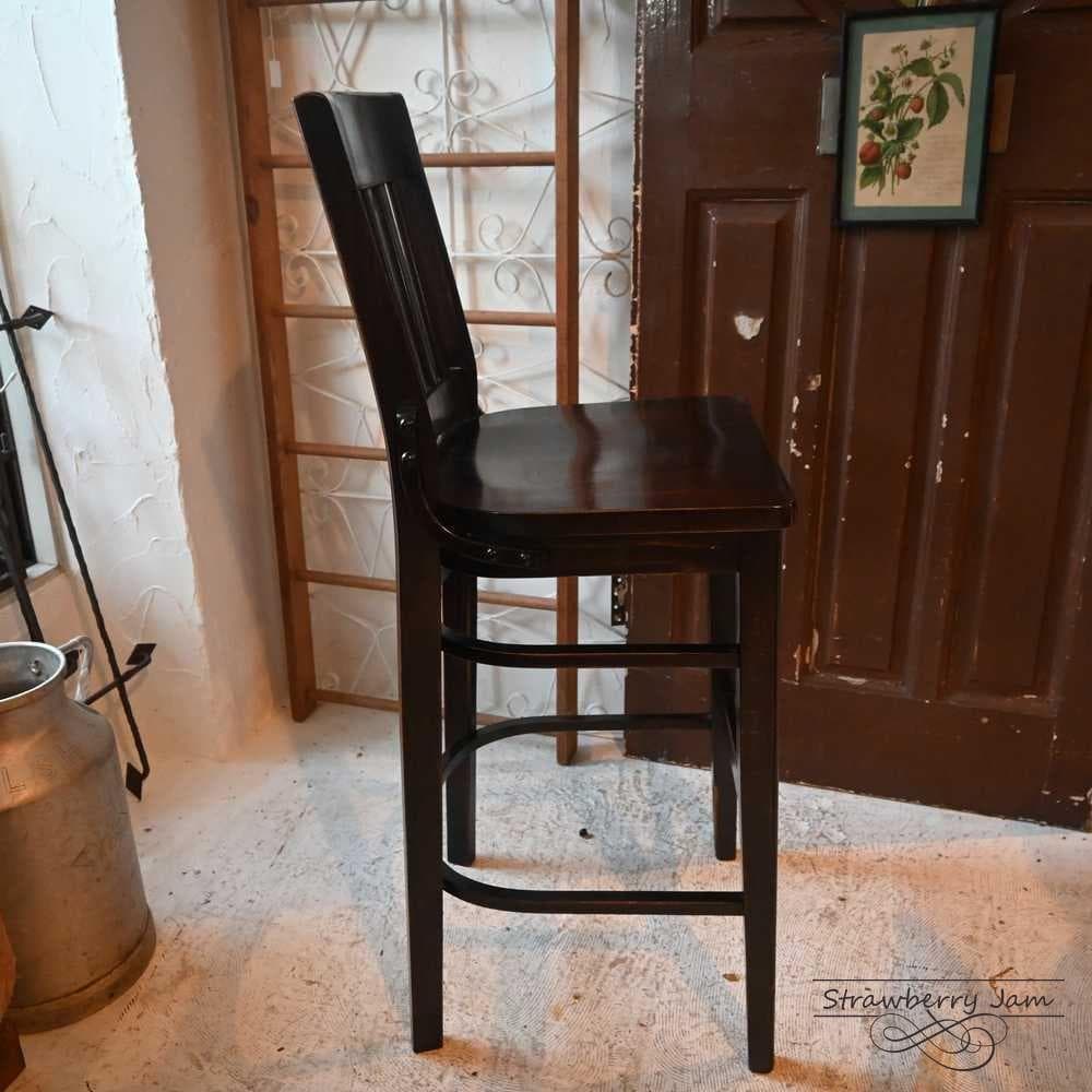 IFU-413-1 英国ヴィンテージ カウンターチェア ハイチェア BARチェア