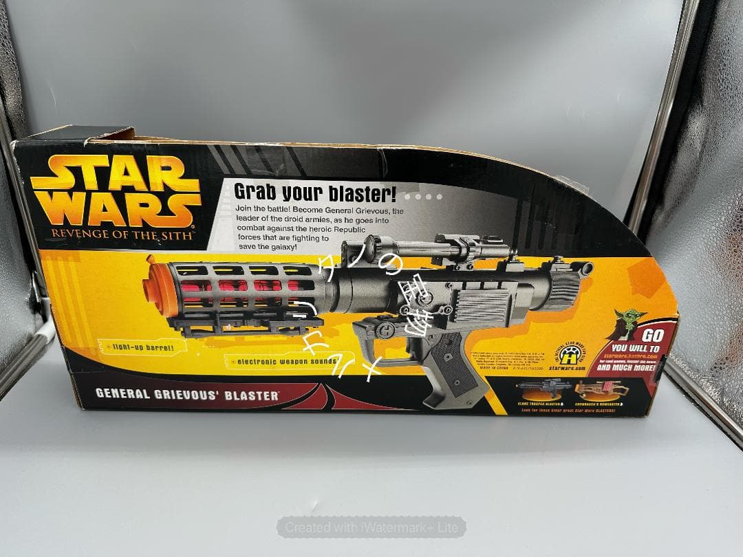 正規品 ハズブロ スターウォーズ シスの復讐 グリーバス ブラスター