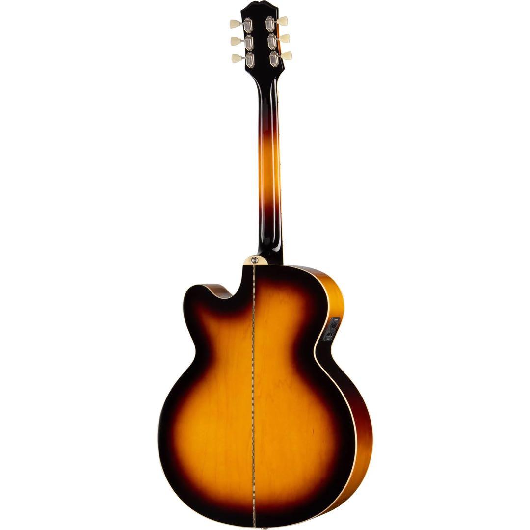 美品 エピフォン エレアコ J-200EC studio kyser のカポ付き