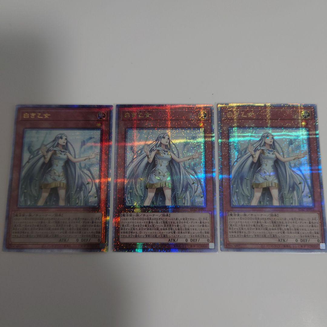 白き乙女　25th　3枚セット