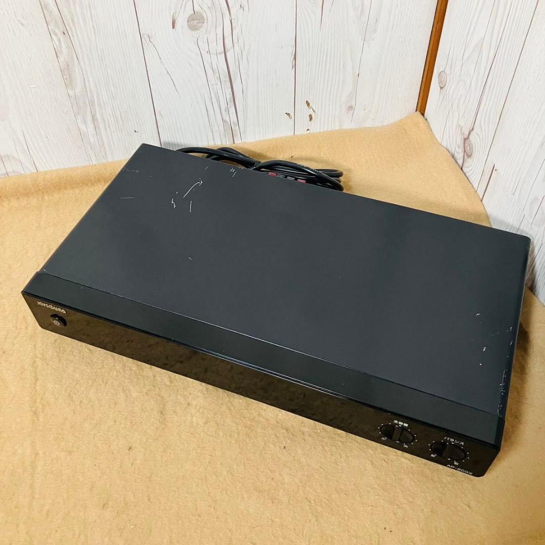 JOYSOUND カラオケパワーアンプ AP-200X エクシング オーディオ