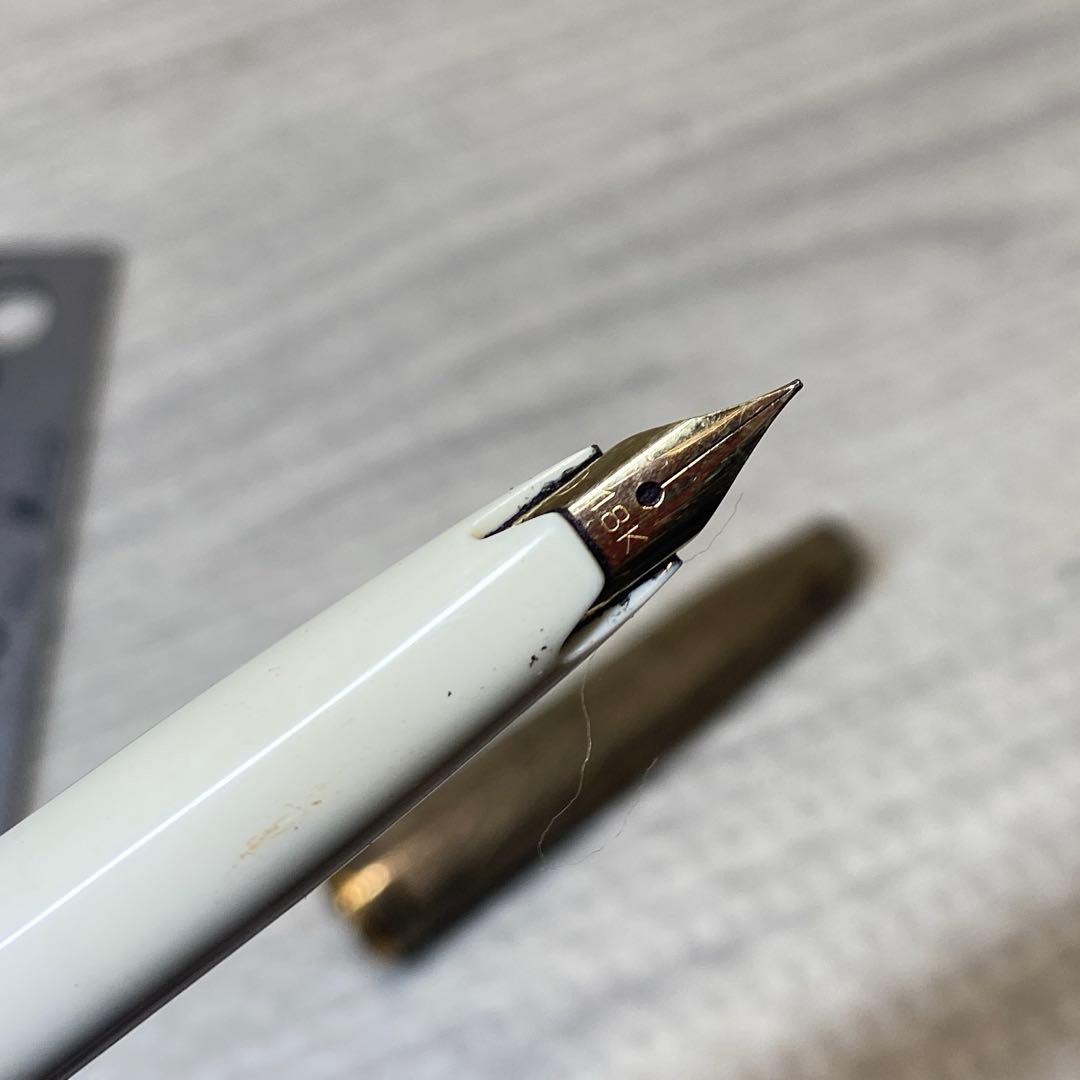 セーラー SAILOR シルバー 18K 刻印 ペン先18K 万年筆