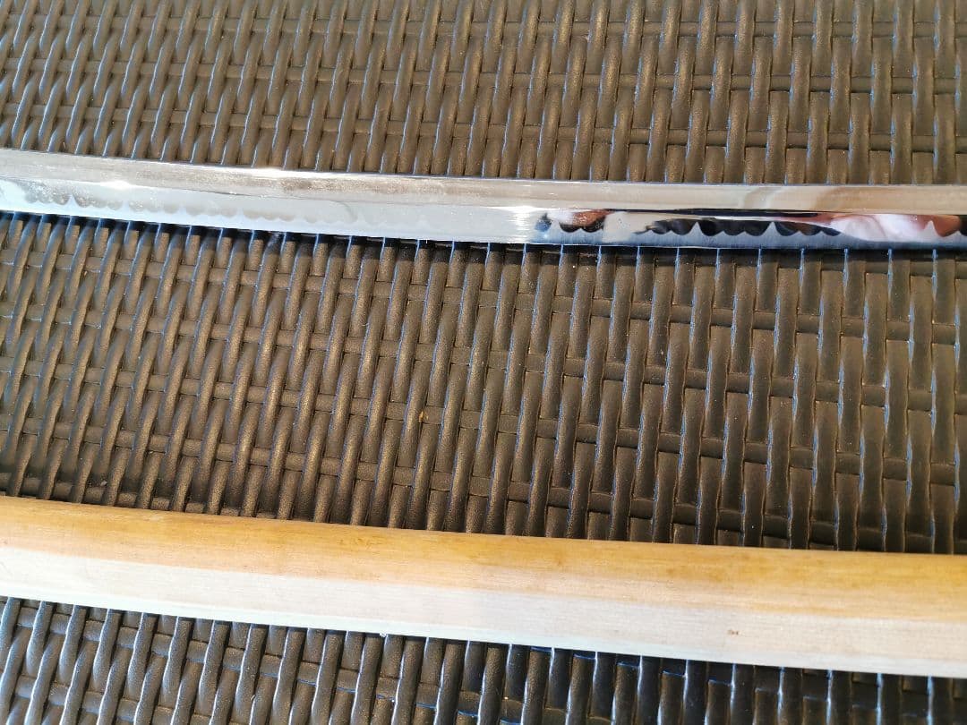 希少品 レア 模造刀 白鞘 大刀 模擬刀 日本刀 全長約103cm 居合練習