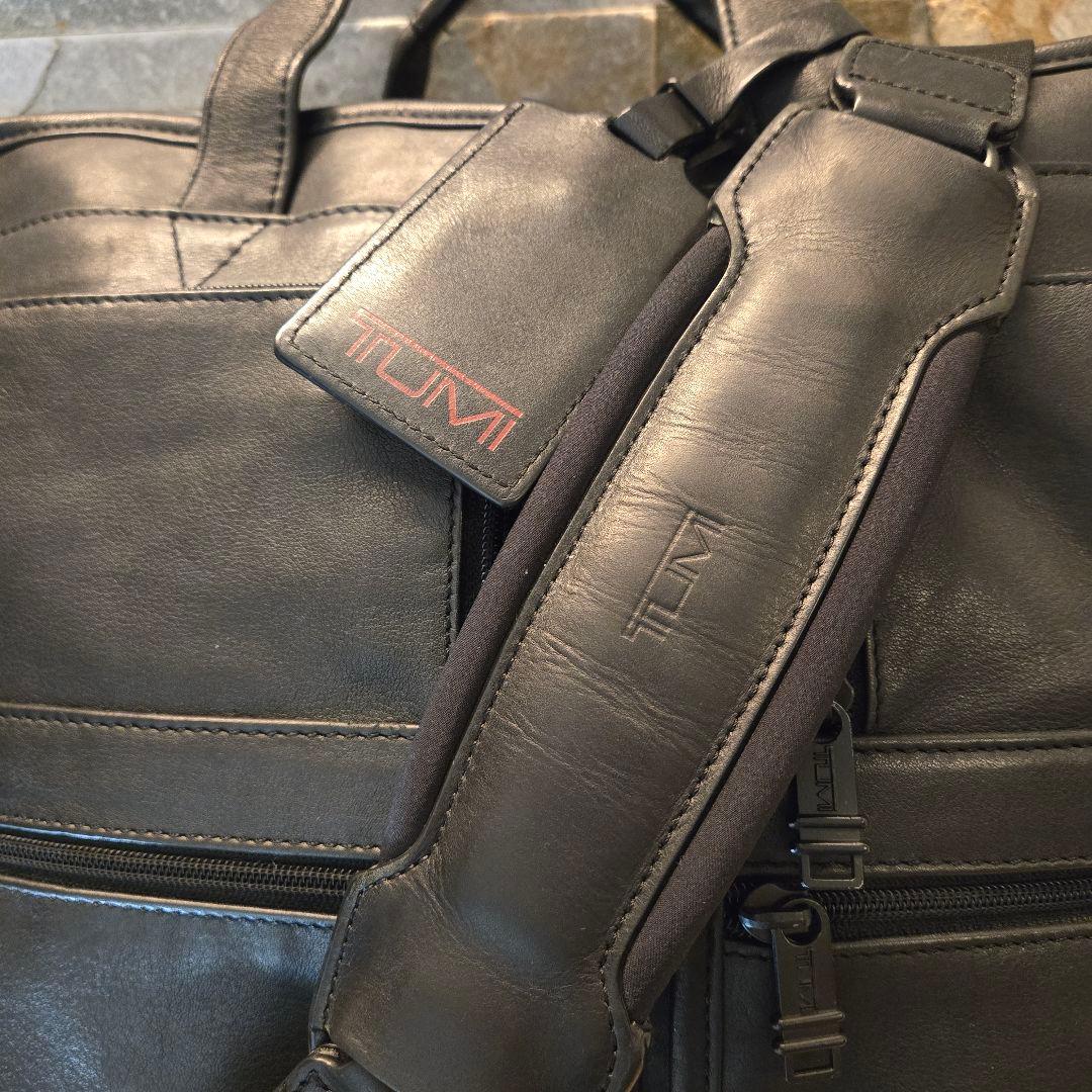 美品　TUMI　トゥミ　オールレザー　ブリーフケース ビジネスバッグ 2way