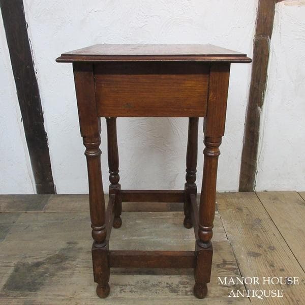 イギリス アンティーク 家具 ホールテーブル サイドテーブル 英国 6588d