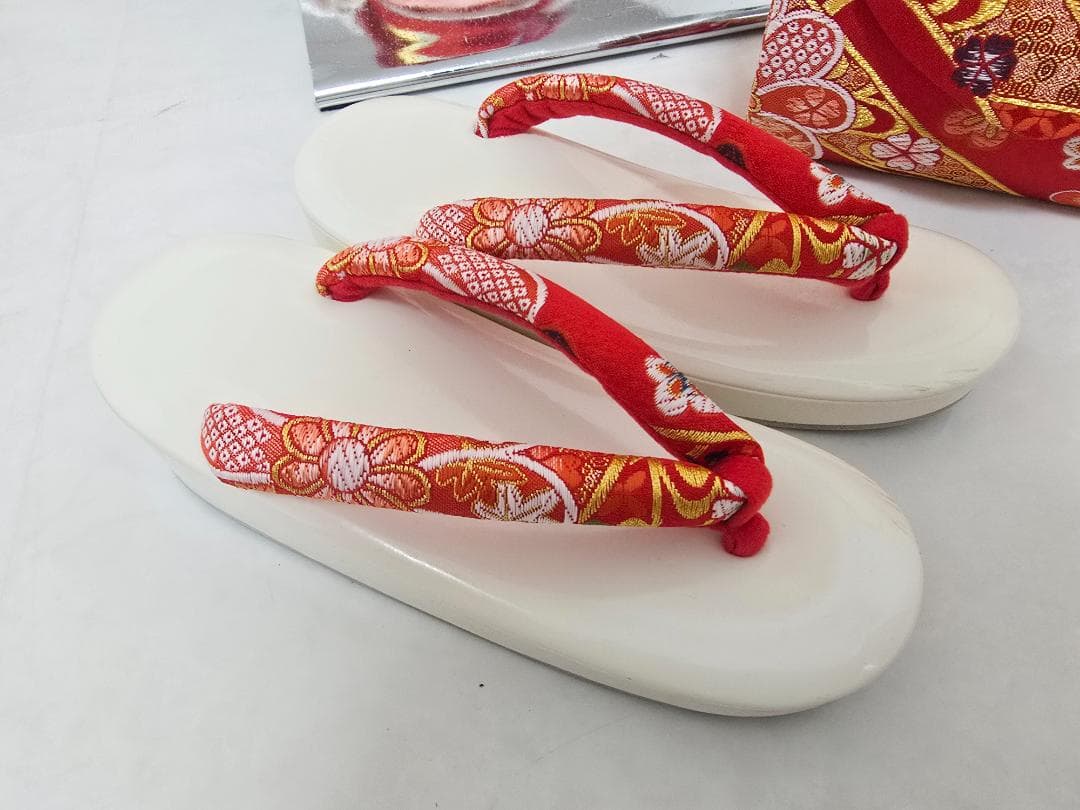 ★むぅー★七五三　7歳　正絹部分絞り 高級　着物　セット　女の子 *c75