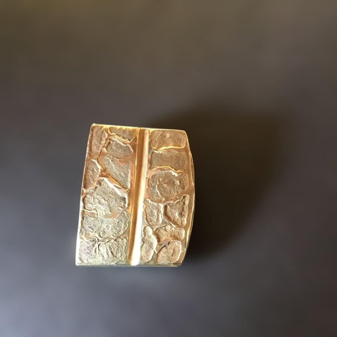 金着せハバキ　江戸時代　19g