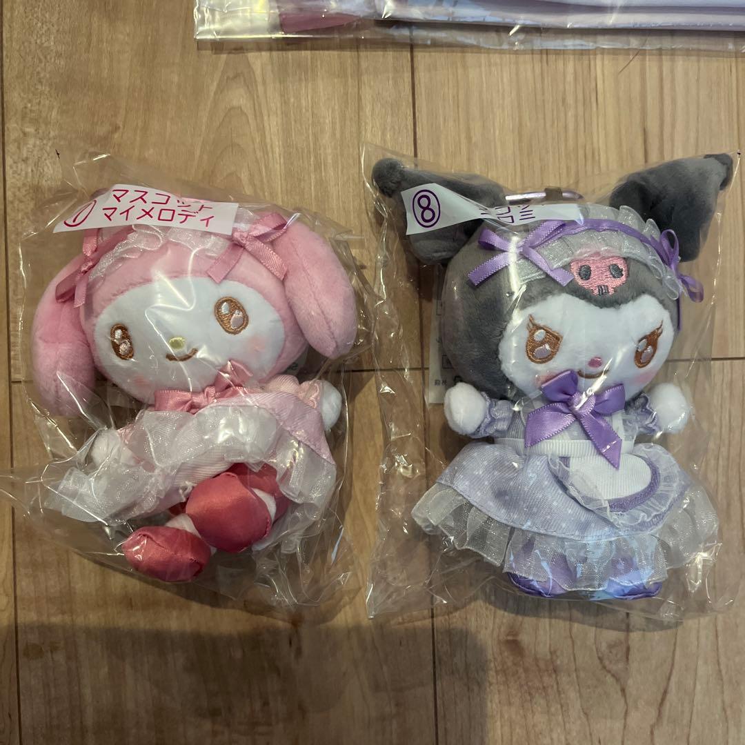 サンリオ当たりくじ マイメロディクロミ　当たりくじ　10点セット　ラスト賞有り