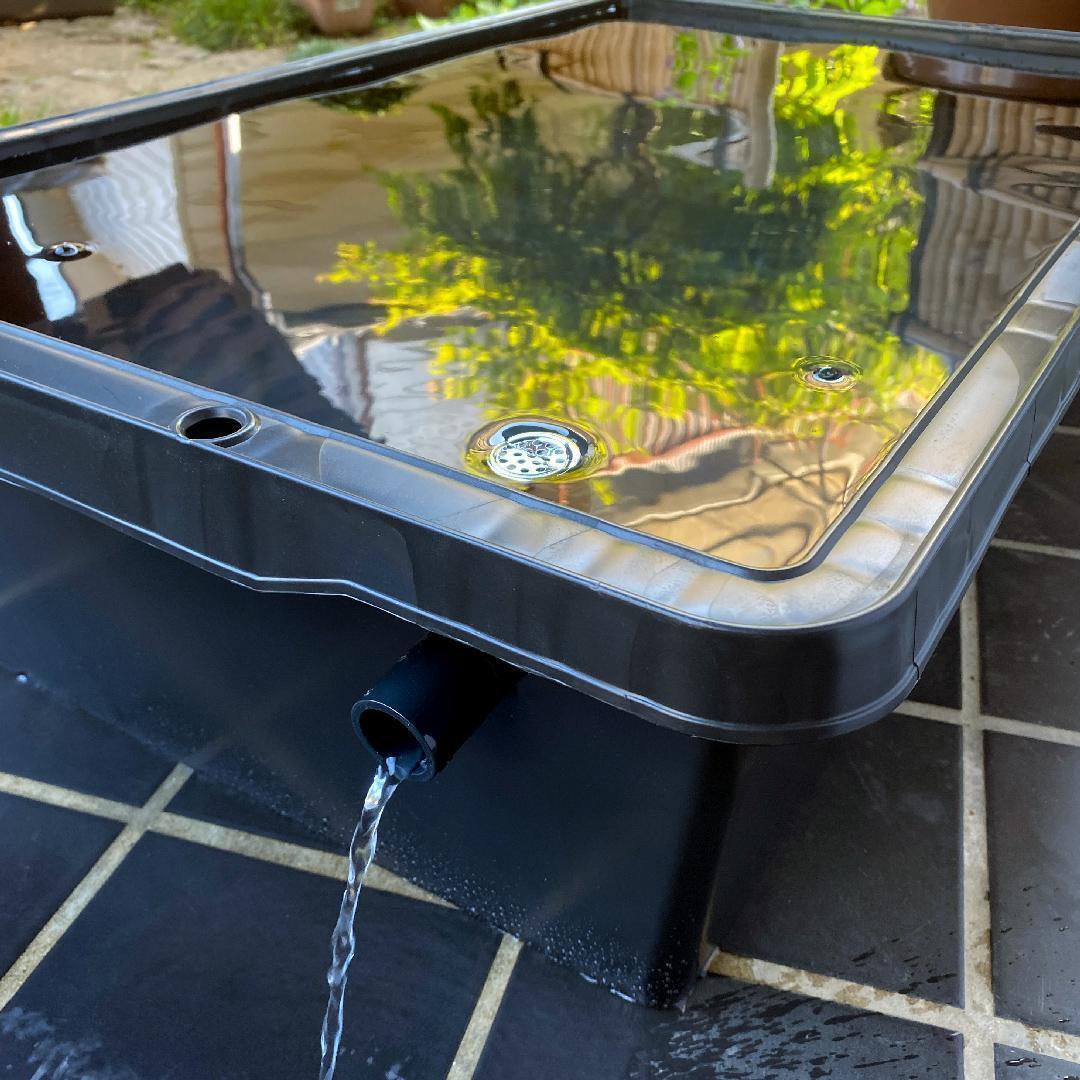 メダカ飼育ケース 60㍑x3個 トロ舟 オーバーフロー加工済 金魚飼育容器 越冬