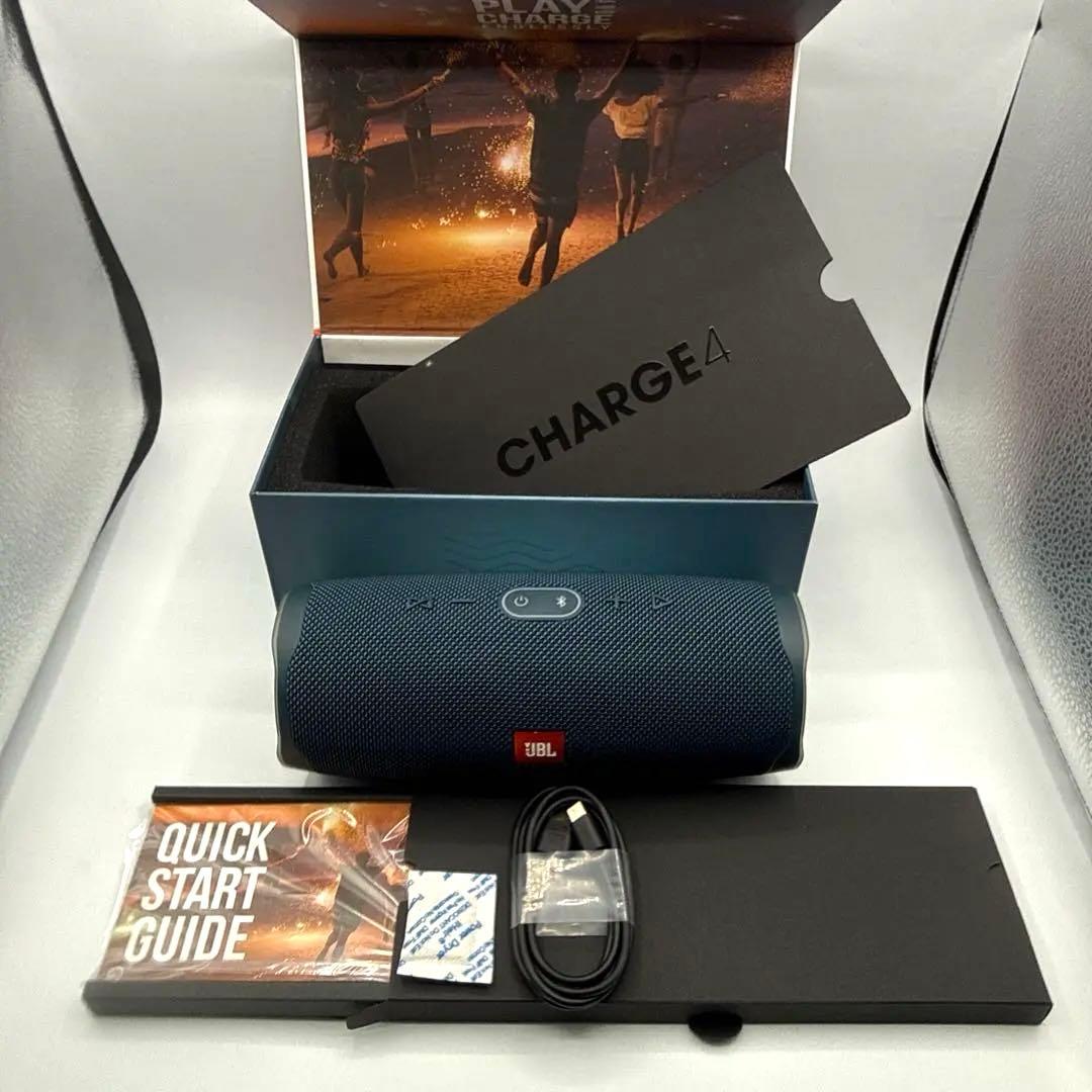 美品◆ 付属品全てJBL CHARGE4 Bluetoothワイヤレススピーカー