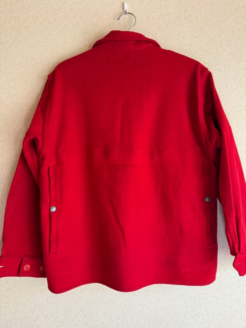1950年代　ハンティングジャケット　Masland ウールジャケット 赤
