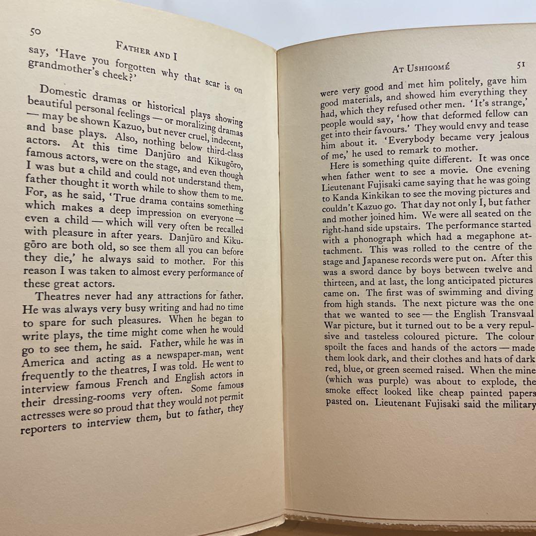 文学・小説 Father and I Memories of Lafcadio Hearn