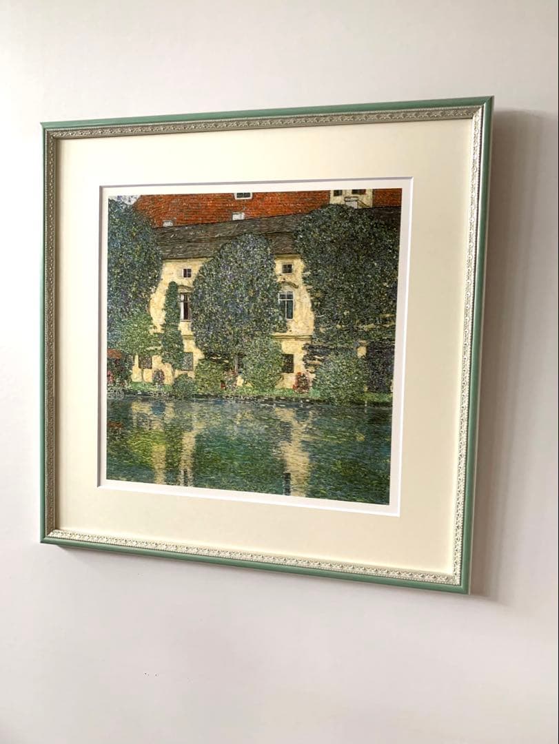 絵画 （9） 湖畔の家