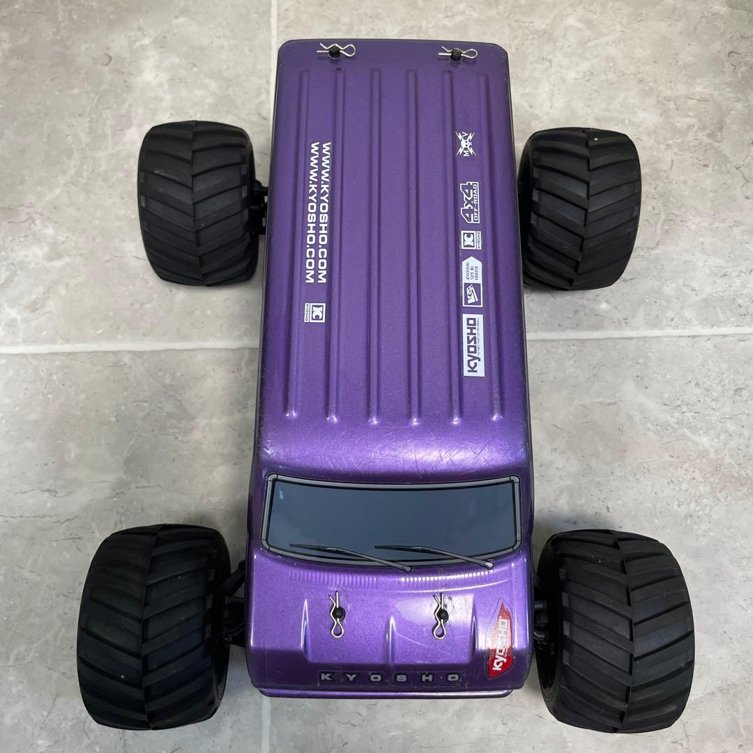 KYOSHO パープルラジコンカー