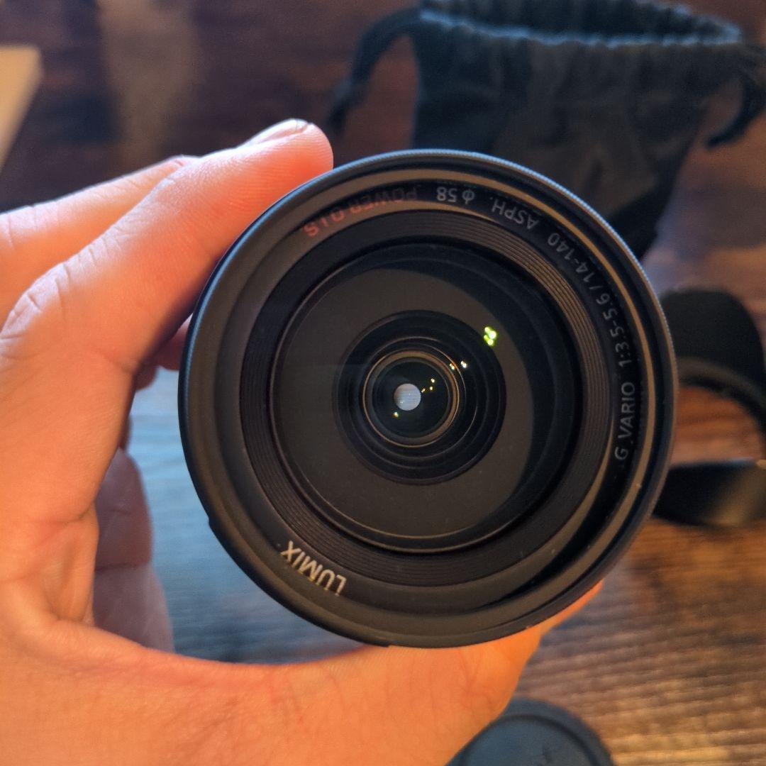 LUMIX G VARIO 14-140mm レンズフィルター付き