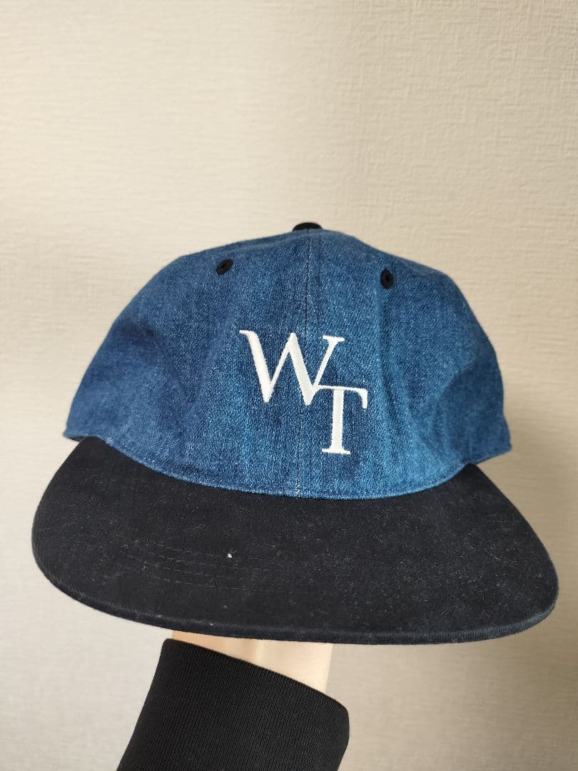 WTAPS ダブルタップス　CAP コットン　帽子　刺繍　6パネル