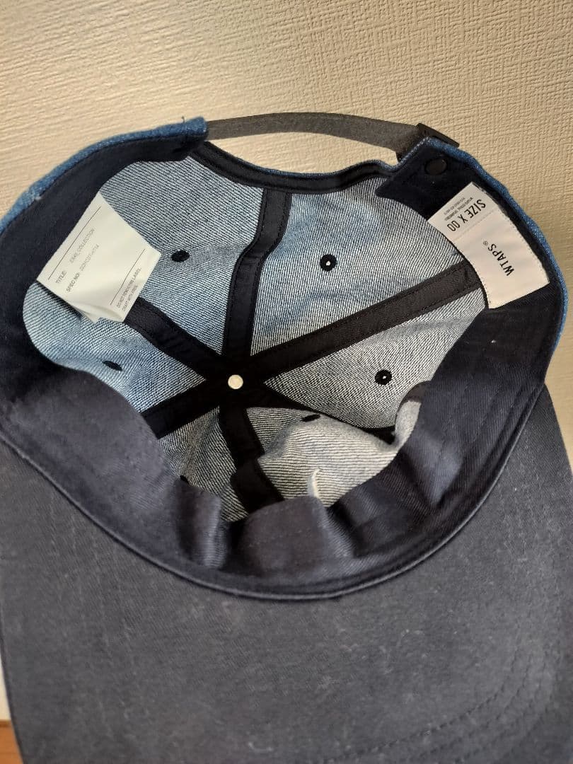 WTAPS ダブルタップス　CAP コットン　帽子　刺繍　6パネル